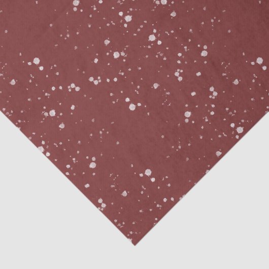 Peppermint Snow Tissuepapier (Detail)