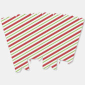 Peppermint strepen gepersonaliseerd   bedankdoosjes (Ongevouwen)