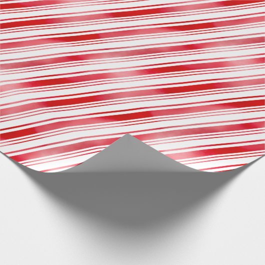 Peppermint Stripe Cadeaupapier (Hoek)