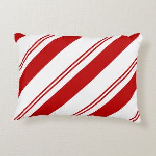 Peppermint Stripes Accent Kussen