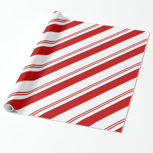 Peppermint Stripes Cadeaupapier