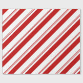 Peppermint Stripes Cadeaupapier (Vlak)