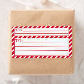 Peppermint Stripes Etiket (Insitu)