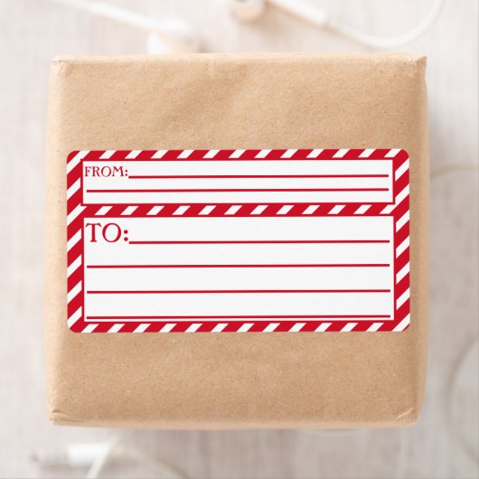 Peppermint Stripes Etiket (Insitu)