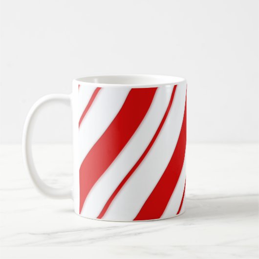 Peppermint Stripes Koffiemok (Links)
