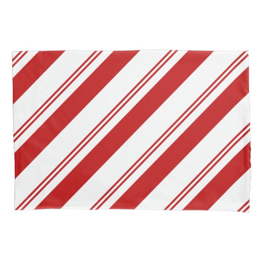 Peppermint Stripes Kussensloop (Voorkant-Links)