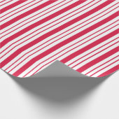 Peppermint Stripes-omslagpapier Cadeaupapier (Hoek)