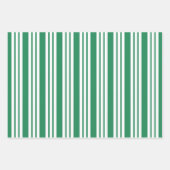 Peppermint Stripes-omslagpapier Inpakpapier Vel (Voorkant 2)