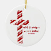 Peppermint Stripes Ornament (Voorkant)