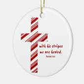 Peppermint Stripes Ornament (Links)