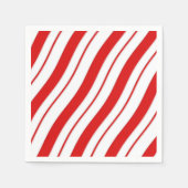 Peppermint Stripes Servetten (Voorkant)