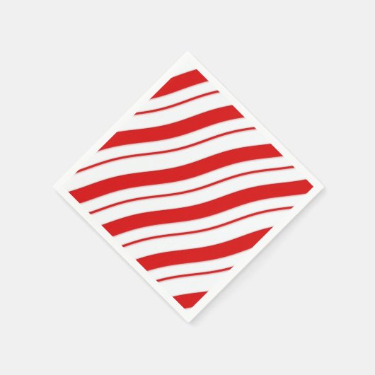 Peppermint Stripes Servetten (Hoek)