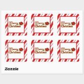 Peppermint Stripes Sticker (Vel)