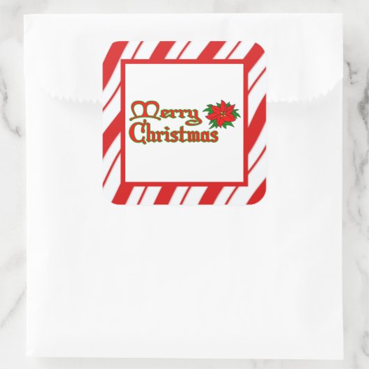 Peppermint Stripes Sticker (Tas)