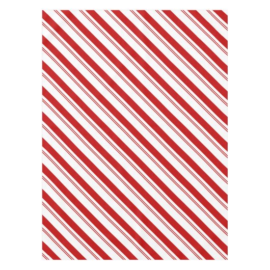 Peppermint Stripes Tafelkleed (Voorkant)