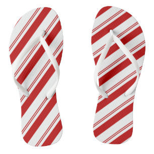 Peppermint Stripes Teenslippers