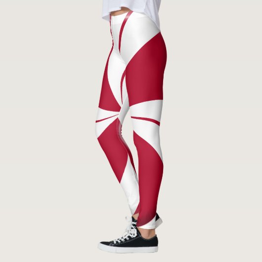 Peppermint Swirl Leggings (Links)
