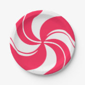 Peppermint Swirl Paper Bord (Voorkant)