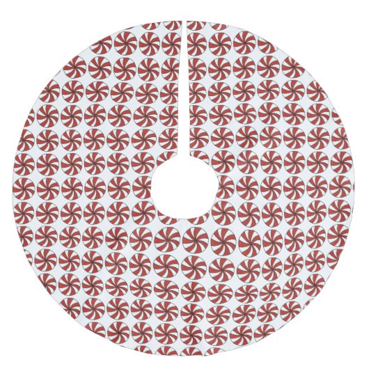 Peppermint Swirl Snoep Mint Kerstboom Rok (Voorkant)