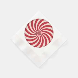 Peppermint Swirl-Snoep Servet