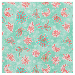 Peppermint Swirl Winter Stof