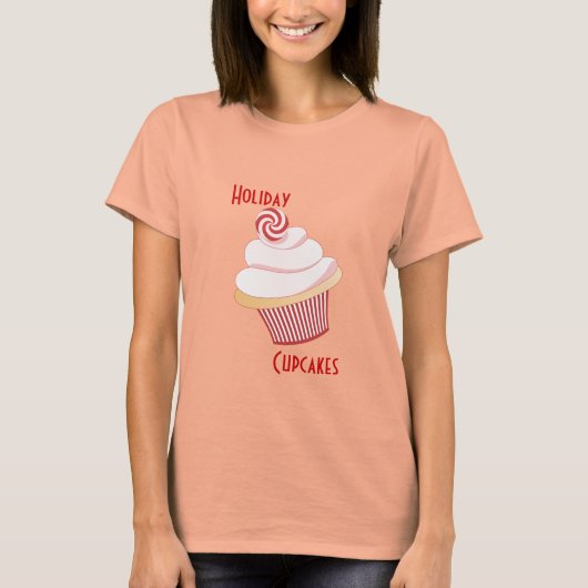 Peppermint-tappelkoekje T-shirt (Voorkant)