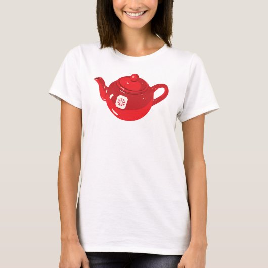 Peppermint Teapot T-Shirt (Voorkant)
