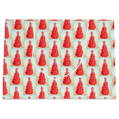 Peppermint Tree Large Gift Bag Groot Cadeauzakje (Voorkant)