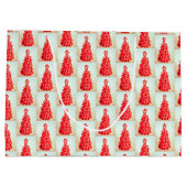 Peppermint Tree Large Gift Bag Groot Cadeauzakje (Achterkant)