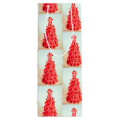 Peppermint Tree (Small, Medium, Wine) Gift Bag Wijn Cadeautas (Achterkant)