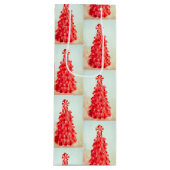 Peppermint Tree (Small, Medium, Wine) Gift Bag Wijn Cadeautas (Voorkant)