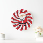 Peppermint Twist met kerstkerstkerstkerstmanklok Grote Klok (Huis)