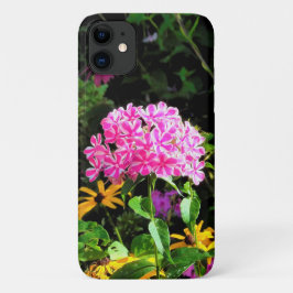 Peppermint Twist Phlox in de onderste tuin Case-Mate iPhone Case