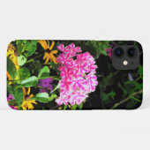 Peppermint Twist Phlox in de onderste tuin Case-Mate iPhone Case (Achterkant (horizontaal))