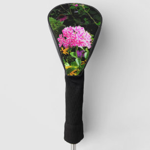 Peppermint Twist Phlox in de onderste tuin Golfheadcover