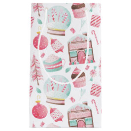 Peppermint Waterverf kerstcadeau Klein Cadeauzakje