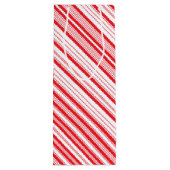 Peppermint Wine Gift Bag Wijn Cadeautas (Achterkant)