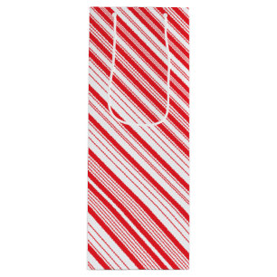 Peppermint Wine Gift Bag Wijn Cadeautas