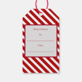 Peppermintboom Cadeaulabel (Achterkant)
