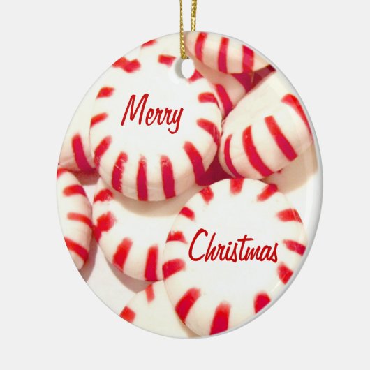 Pepperminten Keramisch Ornament (Links)