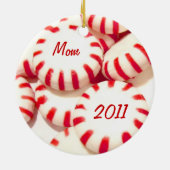 Pepperminten Keramisch Ornament (Achterkant)