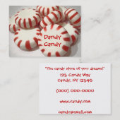 Pepperminten Visitekaartje (Voorkant / Achterkant)