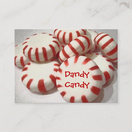 Pepperminten Visitekaartje (Voorkant)