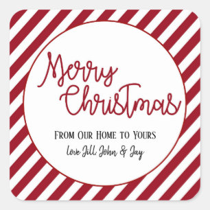 Peppermintstreep naar en van draaiend Label