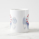PEPPERMUNT CANDY Grote Witte Mok (Voorkant)