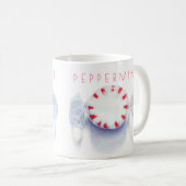 PEPPERMUNT SNOEP Witte Mok + Tekst (Voorkant rechts)