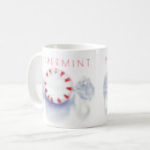 PEPPERMUNT SNOEP Witte Mok + Tekst (Voorkant links)