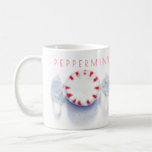 PEPPERMUNT SNOEP Witte Mok + Tekst