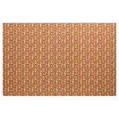 Pepperoni Cheese Pizza Pattern Stof (Yard (91,4 cm))