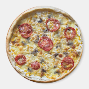 Pepperoni Cheese Pizza Refkoelkast Magnet